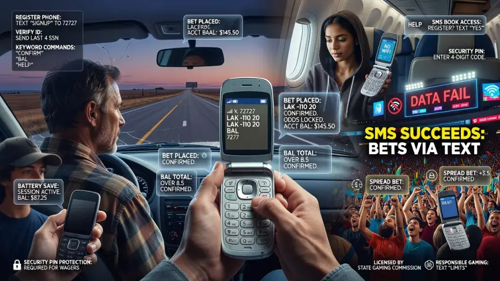 How to Use SMS Betting: Place Bets by Text Message, Access an SMS Sportsbook, and Bet Offline Without Internet