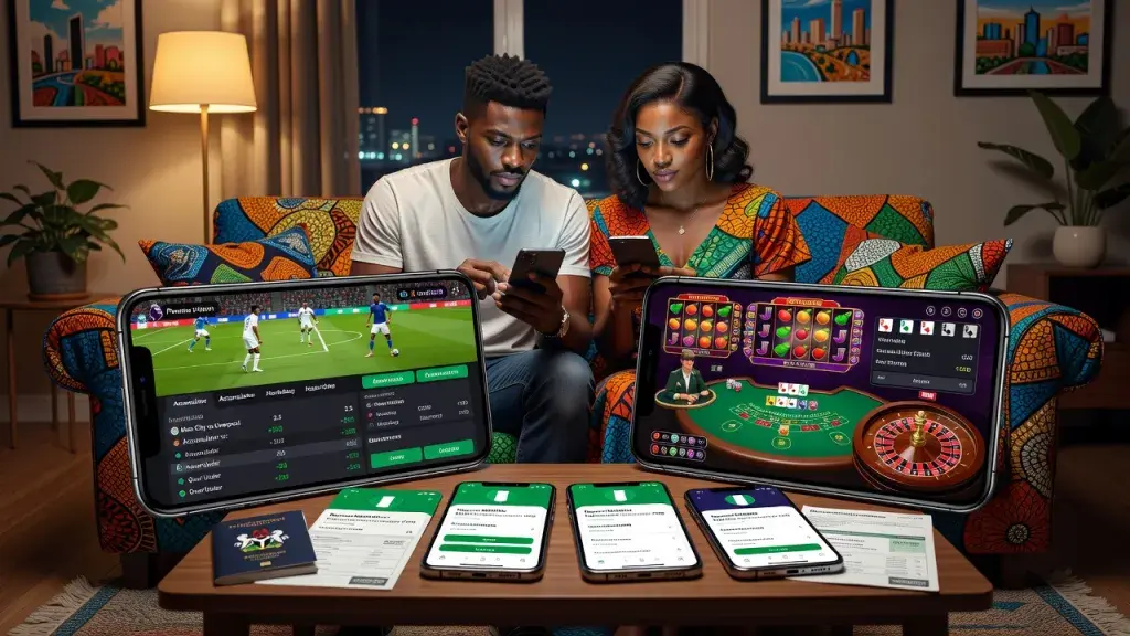 A Complete Guide to Entertainment Apps, Mobile Casino Games, Sports Betting, Bonuses, Payments, and Responsible Betting in Nigeria