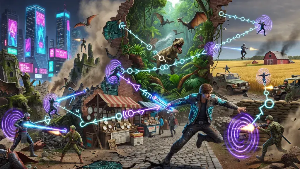 Crazy Time: A Fast-Paced Time Travel Action Adventure with Arcade Rhythm Energy