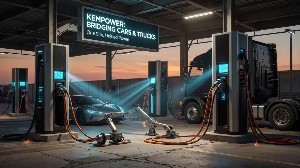 Kempower's New Charger Bridges Cars and Trucks on One Site